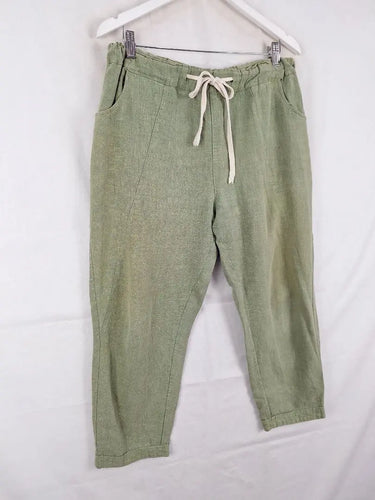 Little Lies Sunday Morning Sage Pants Size 14 by SwapUp-Online Second Hand Store-Online Thrift Store