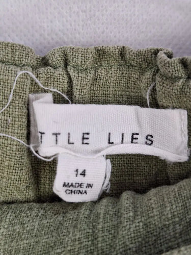 Little Lies Sunday Morning Sage Pants Size 14 by SwapUp-Online Second Hand Store-Online Thrift Store