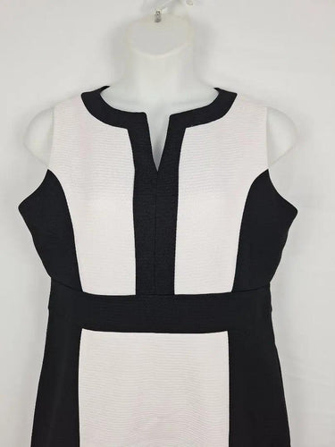Liz Jordan Classic Duo Tailored Office MIdi Dress Size 16 by SwapUp-Online Second Hand Store-Online Thrift Store