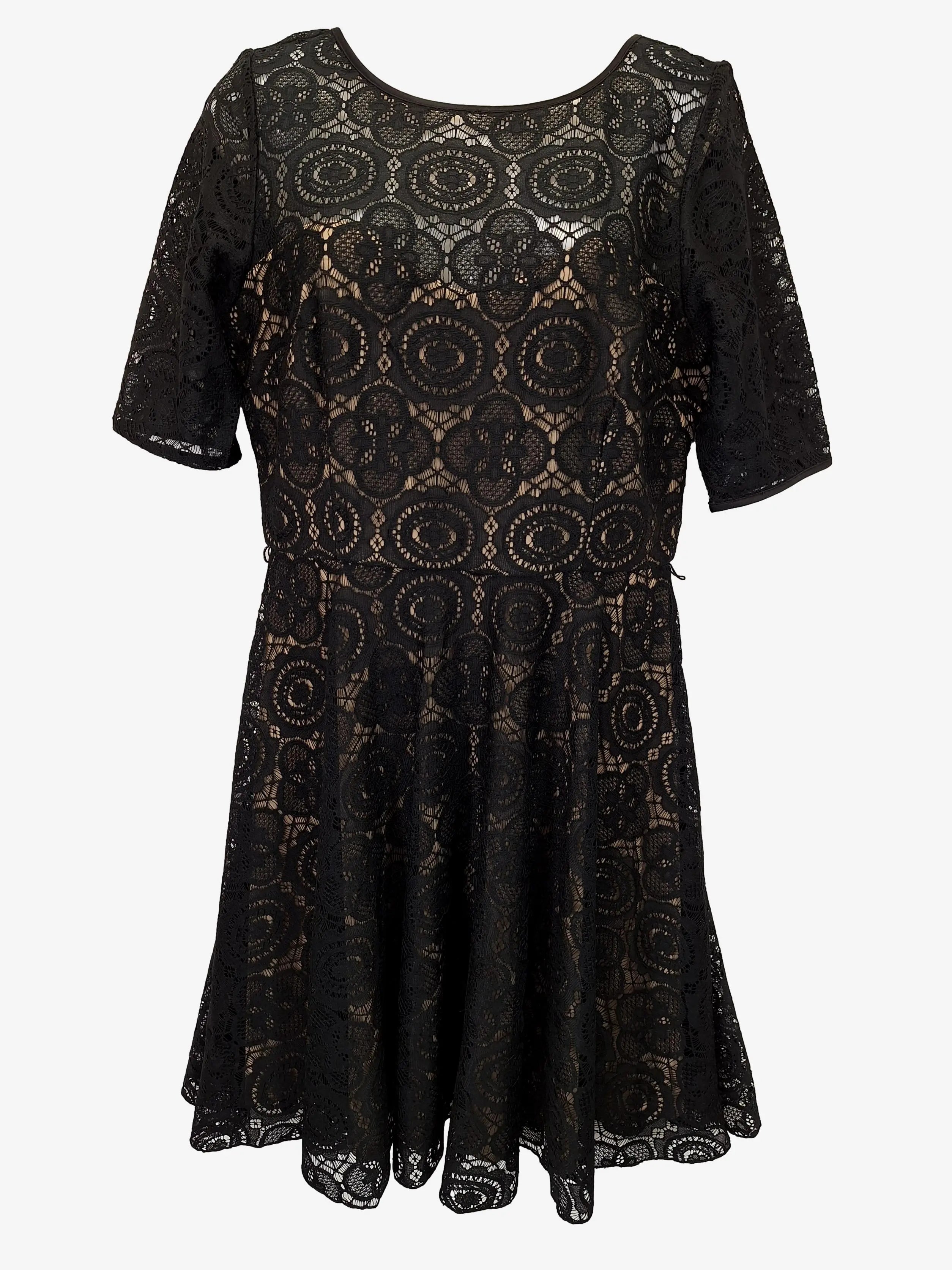 Liz Jordan Lace Evening Party Midi Dress Size 12 – SwapUp