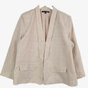 Liz Jordan Single Breasted Tailored Trench Blazer Size 14 by SwapUp-Online Second Hand Store-Online Thrift Store