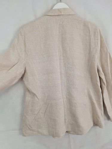 Liz Jordan Single Breasted Tailored Trench Blazer Size 14 by SwapUp-Online Second Hand Store-Online Thrift Store