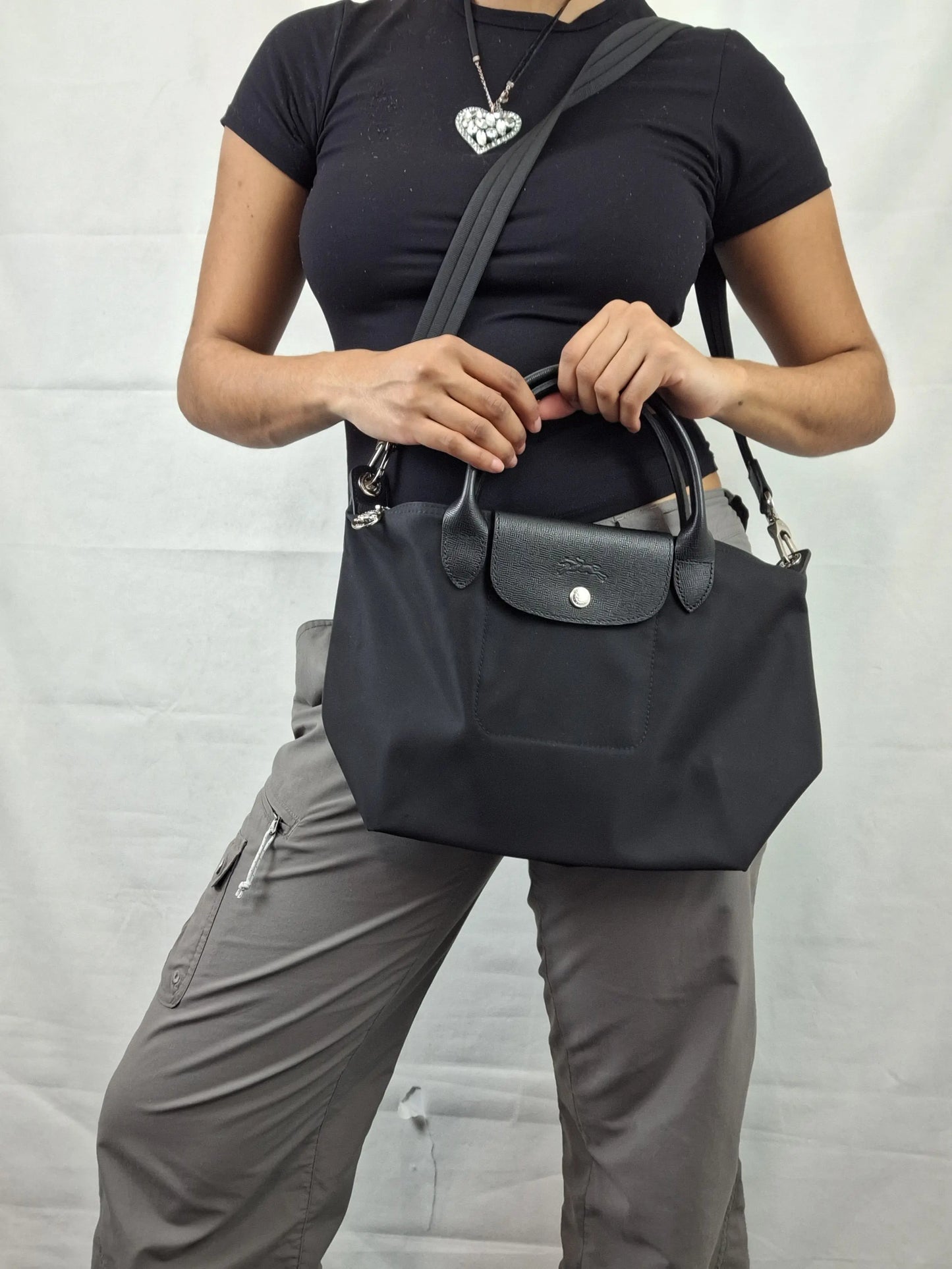 Longchamp Classic Mini Shoulder Tote Bag by SwapUp-Online Second Hand Store-Online Thrift Store