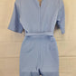 Look Boutique Store Classic Baby Blue Mini Playsuit Size S by SwapUp-Online Second Hand Store-Online Thrift Store