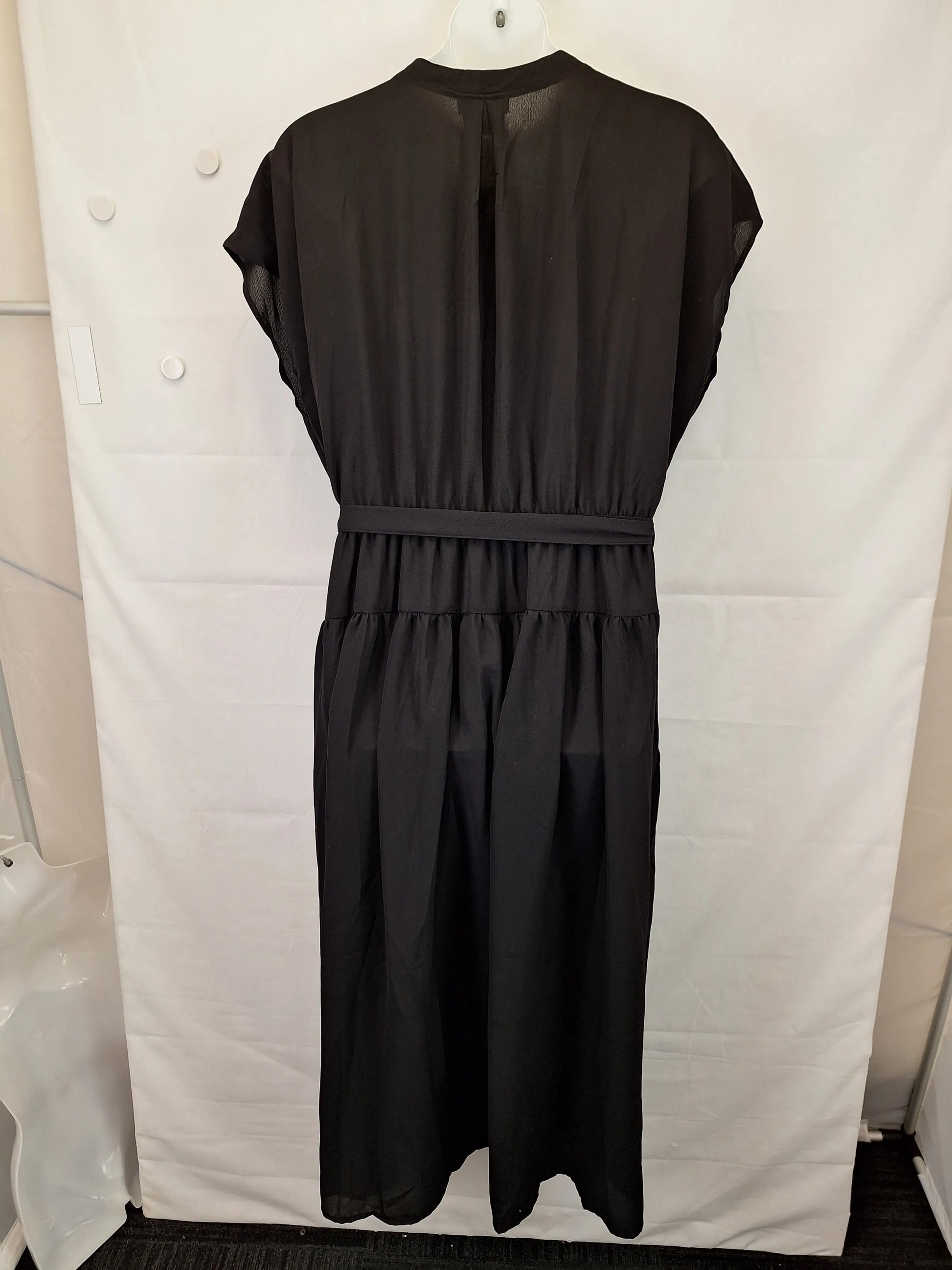 Loralette Textured Cross Body Havana Maxi Dress Size 22 by SwapUp-Online Second Hand Store-Online Thrift Store