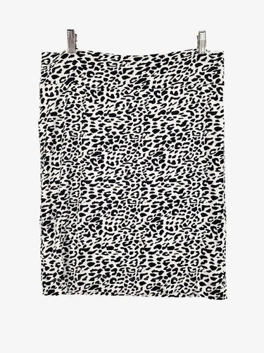 Lou Lou Casual Stretch Cheetah Midi Skirt Size 14 by SwapUp-Online Second Hand Store-Online Thrift Store