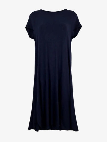 Lou Lou Navy Soft Jersey T-Shirt Dress Size S by SwapUp-Online Second Hand Store-Online Thrift Store