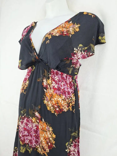 Love Stitch Dainty Hydrangea Maxi Dress Size M by SwapUp-Online Second Hand Store-Online Thrift Store