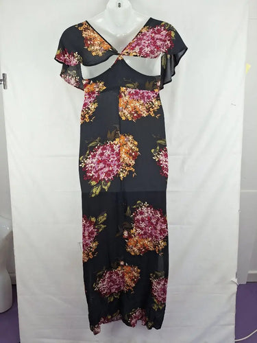 Love Stitch Dainty Hydrangea Maxi Dress Size M by SwapUp-Online Second Hand Store-Online Thrift Store