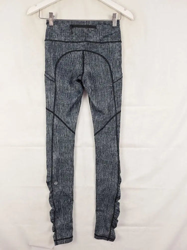 Lululemon Charcoal Scrunch Leggings Size 6 by SwapUp-Online Second Hand Store-Online Thrift Store