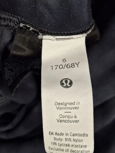 Lululemon Charcoal Tie Dye Excercise Leggings Size 10 by SwapUp-Online Second Hand Store-Online Thrift Store