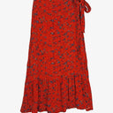 MAX Pretty Wrap Soft Frilled Midi Skirt Size 10 by SwapUp-Online Second Hand Store-Online Thrift Store