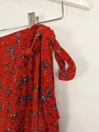 MAX Pretty Wrap Soft Frilled Midi Skirt Size 10 by SwapUp-Online Second Hand Store-Online Thrift Store