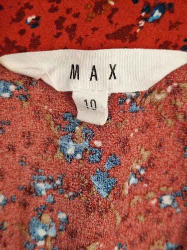 MAX Pretty Wrap Soft Frilled Midi Skirt Size 10 by SwapUp-Online Second Hand Store-Online Thrift Store