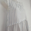 ME+EM Sailor Stripe Tiered Mini Dress Size 6 by SwapUp-Online Second Hand Store-Online Thrift Store