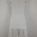 ME+EM Sailor Stripe Tiered Mini Dress Size 6 by SwapUp-Online Second Hand Store-Online Thrift Store