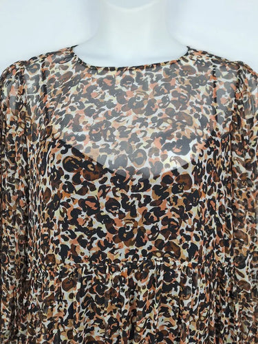 MLM Label Elegant Sheer Duo Midi Dress Size XXL by SwapUp-Online Second Hand Store-Online Thrift Store