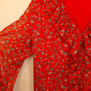 MVN Ruffle Bloom Long Sleeve Top Size 12 by SwapUp-Online Second Hand Store-Online Thrift Store