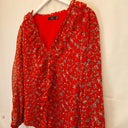 MVN Ruffle Bloom Long Sleeve Top Size 12 by SwapUp-Online Second Hand Store-Online Thrift Store