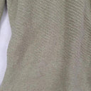 M&S Collection Khaki Ribbed Knit Wrap Top Size 8 by SwapUp-Online Second Hand Store-Online Thrift Store