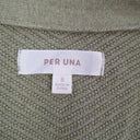 M&S Collection Khaki Ribbed Knit Wrap Top Size 8 by SwapUp-Online Second Hand Store-Online Thrift Store