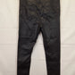 M&S Leather Look Straight Pants Size 12 by SwapUp-Online Second Hand Store-Online Thrift Store