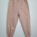 Magali Pascal Blush Elasticated Juno Denim Jeans Size L by SwapUp-Online Second Hand Store-Online Thrift Store