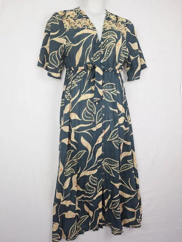 Maison Hotel Elegant Batik Maxi Dress Size L by SwapUp-Online Second Hand Store-Online Thrift Store
