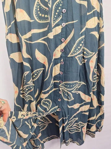 Maison Hotel Elegant Batik Maxi Dress Size L by SwapUp-Online Second Hand Store-Online Thrift Store