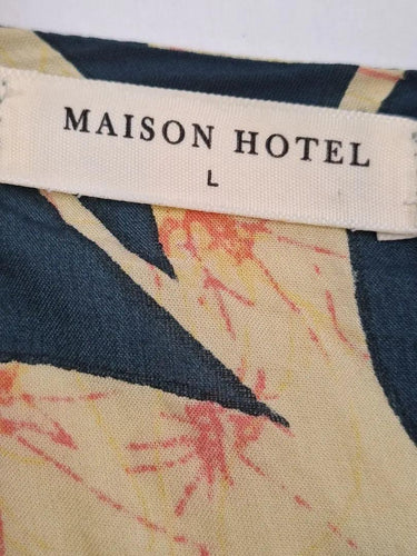 Maison Hotel Elegant Batik Maxi Dress Size L by SwapUp-Online Second Hand Store-Online Thrift Store