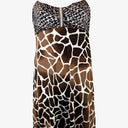 Marc Cain Vintage Giraffe Swing Mini Dress Size L by SwapUp-Online Second Hand Store-Online Thrift Store