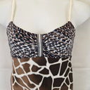 Marc Cain Vintage Giraffe Swing Mini Dress Size L by SwapUp-Online Second Hand Store-Online Thrift Store
