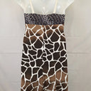 Marc Cain Vintage Giraffe Swing Mini Dress Size L by SwapUp-Online Second Hand Store-Online Thrift Store