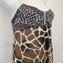 Marc Cain Vintage Giraffe Swing Mini Dress Size L by SwapUp-Online Second Hand Store-Online Thrift Store