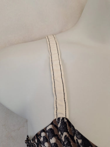 Marc Cain Vintage Giraffe Swing Mini Dress Size L by SwapUp-Online Second Hand Store-Online Thrift Store