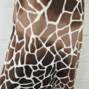 Marc Cain Vintage Giraffe Swing Mini Dress Size L by SwapUp-Online Second Hand Store-Online Thrift Store