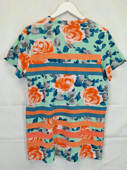 Marc Jacob Jerrie Rose Patchwork T-shirt Size L by SwapUp-Online Second Hand Store-Online Thrift Store
