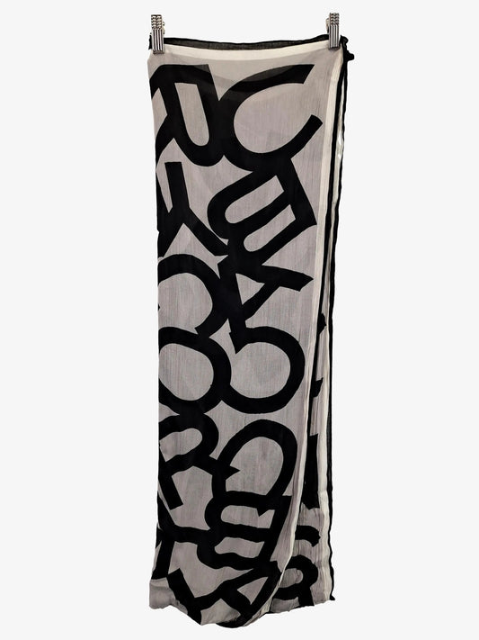 Marc Jacobs Essential Logo Lightweight Scarf Size None by SwapUp-Online Second Hand Store-Online Thrift Store