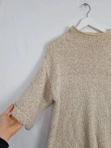 Marcs Boxy Mock Neck Knit Jumper Size M by SwapUp-Online Second Hand Store-Online Thrift Store