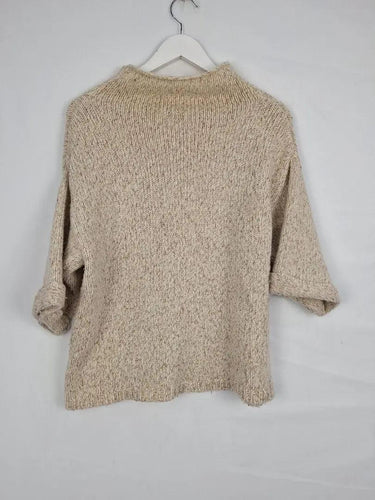 Marcs Boxy Mock Neck Knit Jumper Size M by SwapUp-Online Second Hand Store-Online Thrift Store
