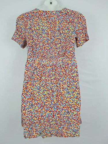 Marcs Confetti Soft Gathered Midi Dress Size 12 by SwapUp-Online Second Hand Store-Online Thrift Store