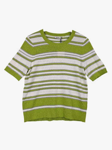 Marcs Guacamole Sparkle Stripe Knit Top Size XL by SwapUp-Online Second Hand Store-Online Thrift Store