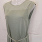 Marcs Khaki Sarah Silk Midi Dress Size S by SwapUp-Online Second Hand Store-Online Thrift Store