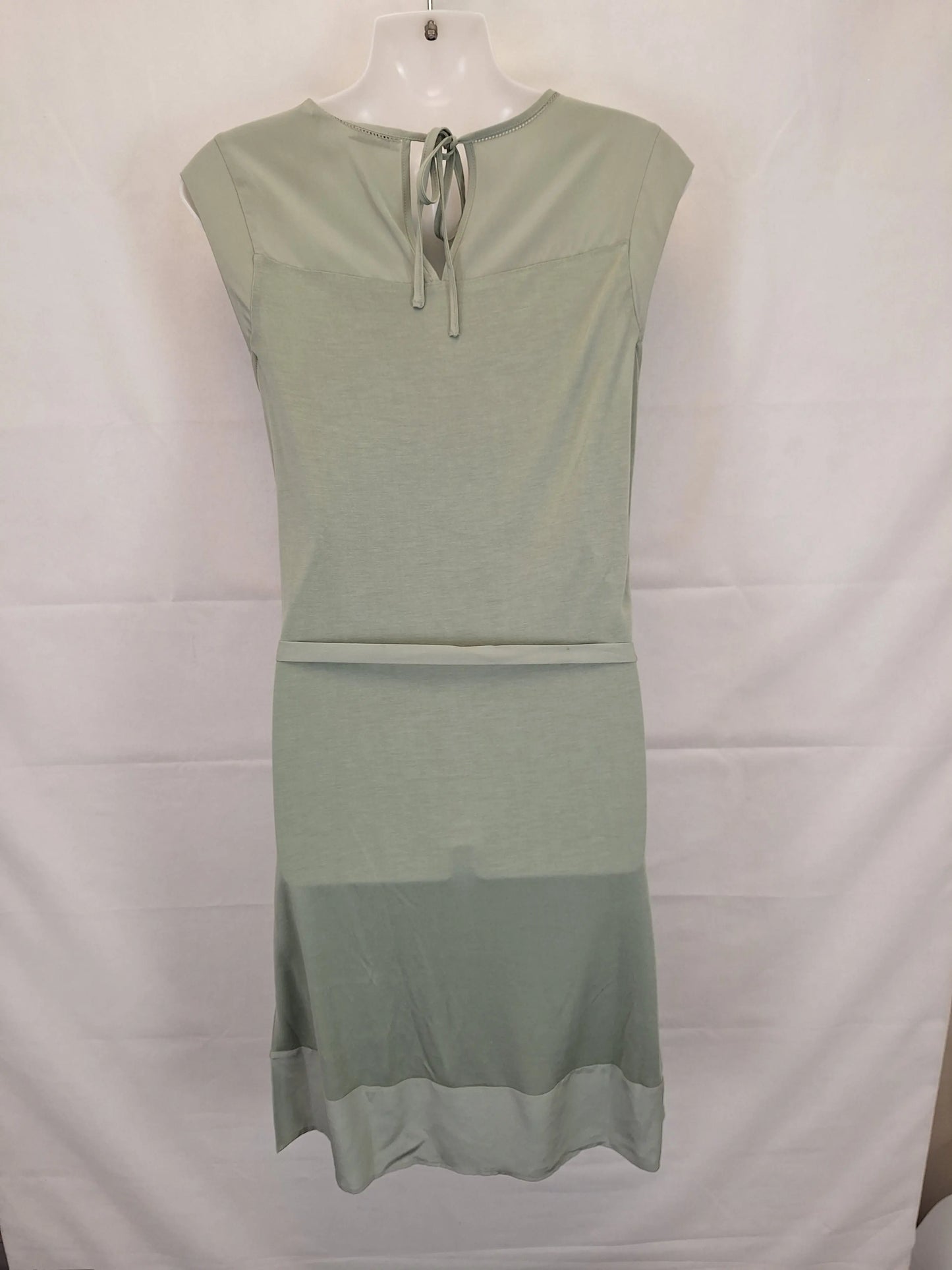 Marcs Khaki Sarah Silk Midi Dress Size S by SwapUp-Online Second Hand Store-Online Thrift Store