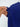 Marcs Sapphire Blue Silk Flutter T-shirt Size 12 by SwapUp-Online Second Hand Store-Online Thrift Store