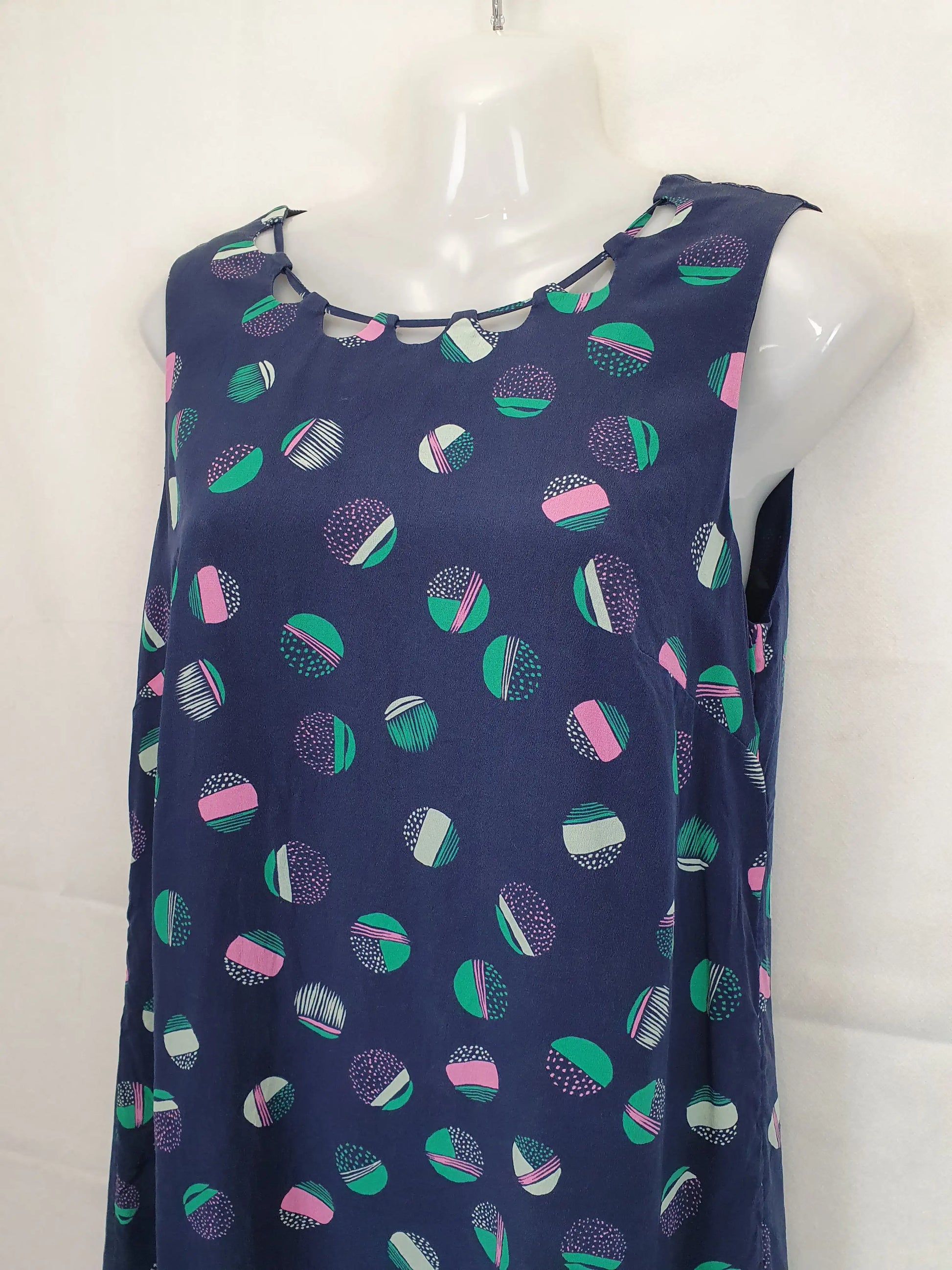Marcs Sleeveless Tennis Ball Midi Dress Size 8 by SwapUp-Online Second Hand Store-Online Thrift Store