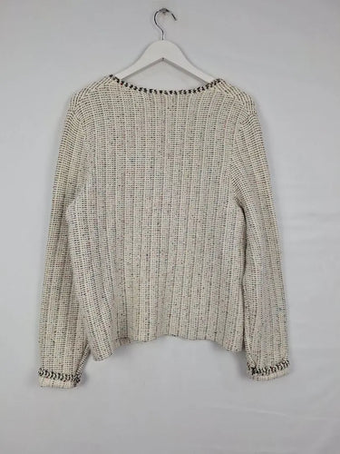 Marcs Sophisticated Knitted Tweed Style Jacket Size XL by SwapUp-Online Second Hand Store-Online Thrift Store