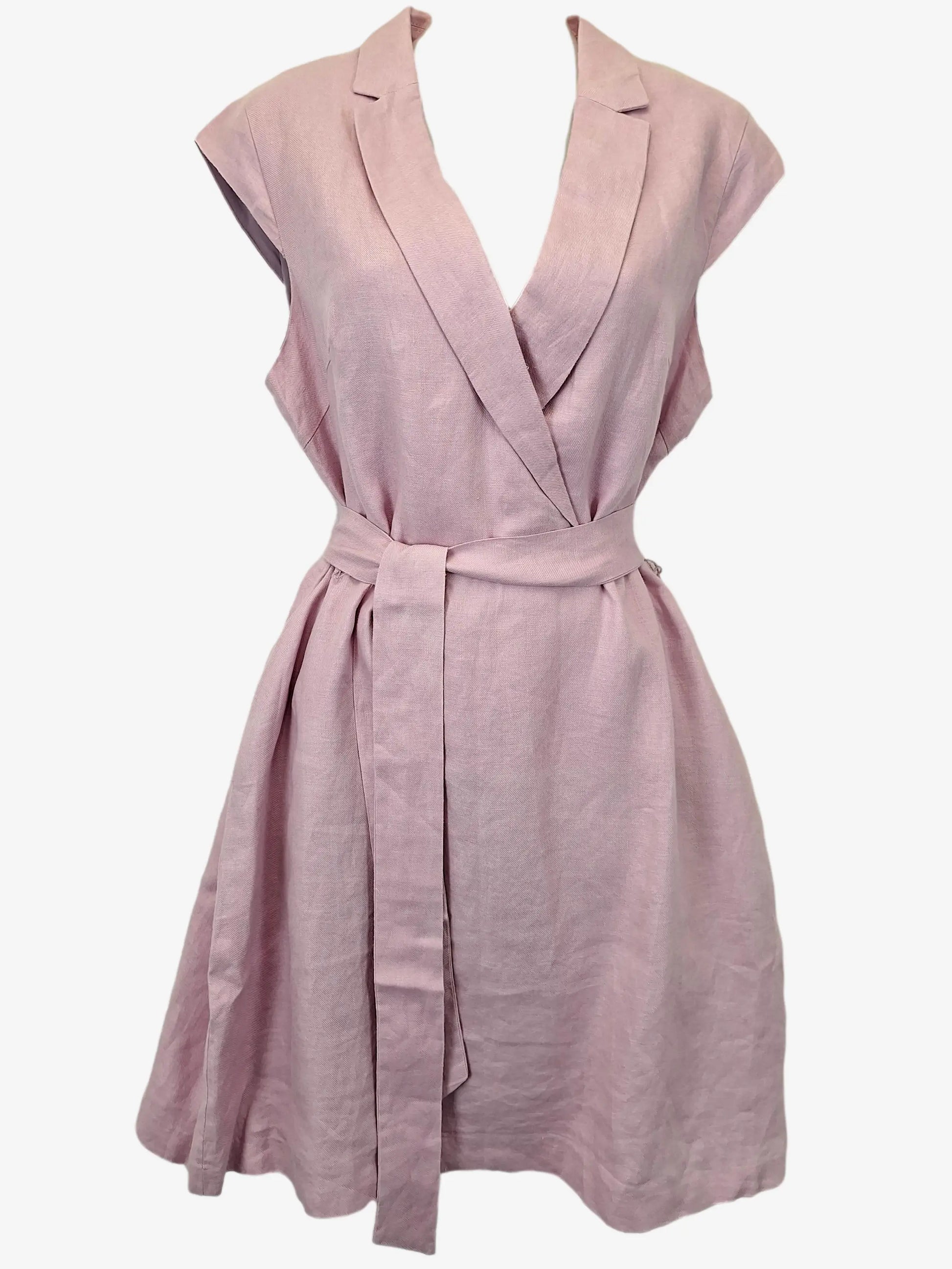 Marcs Structured Dusty Rose Mini Dress Size 10 by SwapUp-Online Second Hand Store-Online Thrift Store