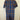 Marimekko Navy Grid Patterned Utility Midi Dress Size S by SwapUp-Online Second Hand Store-Online Thrift Store