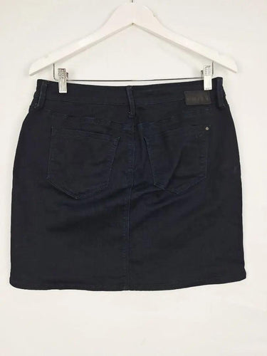 Mavi Indigo Stretch Denim Mini Skirt Size M by SwapUp-Online Second Hand Store-Online Thrift Store